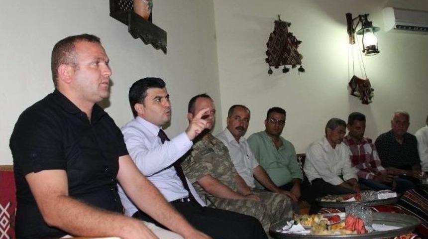 Elbeyli Konteyner Kentinde Tanışma Toplantısı