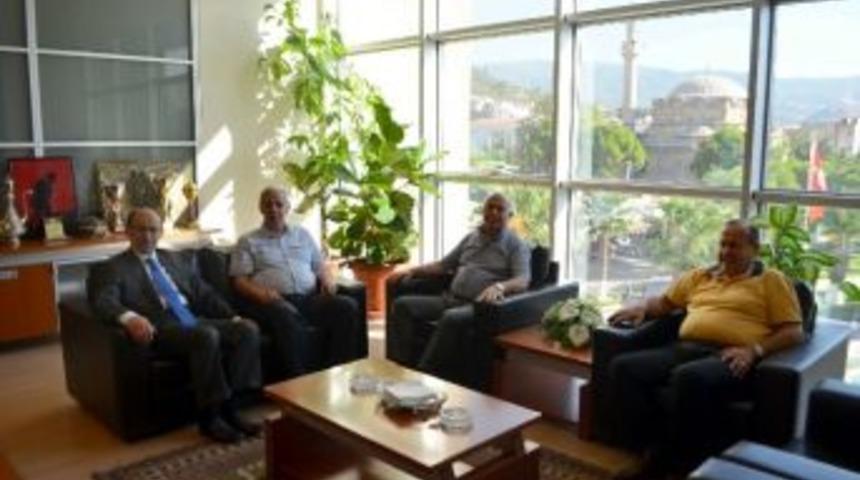 S&ouml;ke Kaymakamı Kurtbeyoğlu&rsquo;ndan, Başkan Toyran&rsquo;a Ziyaret