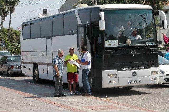 Fethiye’de Tur Şirketi Servisleri Denetleniyor 1