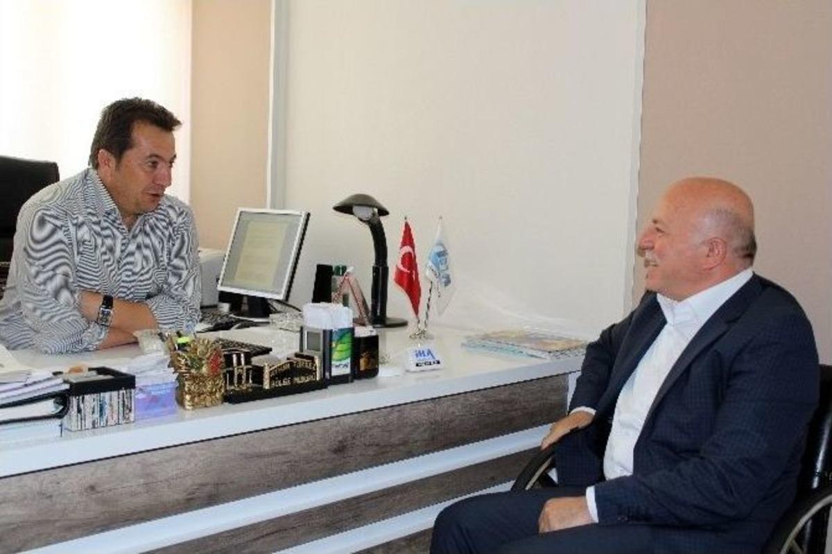 B&uuml;y&uuml;kşehir Belediye Başkanı Mehmet Sekmen&rsquo;den İha&rsquo;ya Ziyaret&hellip;