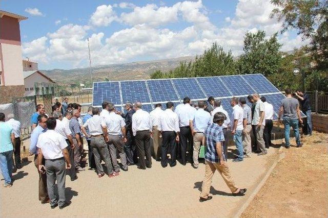 Bingöl’de Solar Enerji Atölyesi Açıldı