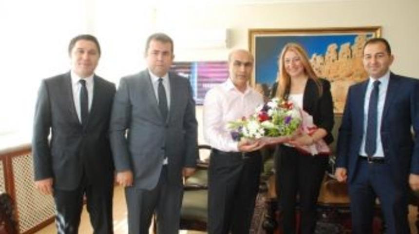 T&uuml;rkiye İş Bankası&rsquo;ndan Vali Demirtaş&rsquo;a Ziyaret