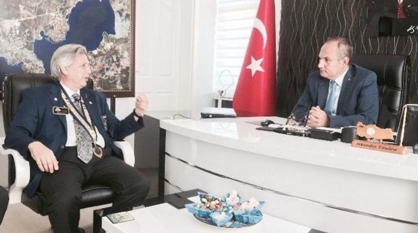 Rotary B&ouml;lge Guvarn&ouml;r&uuml;nden Didim&rsquo;de Protokol Ziyaretleri