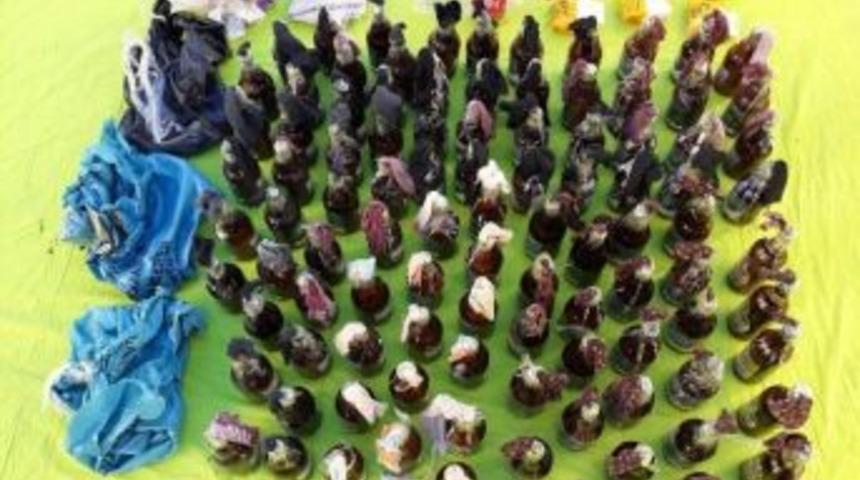 Diyarbakır&rsquo;da 100 Adet Molotof Ele Ge&ccedil;irildi