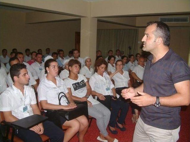 Manavgat’ta 100 Kişilik Otel Çalışanlarına “çocuk İstismarı” Semineri