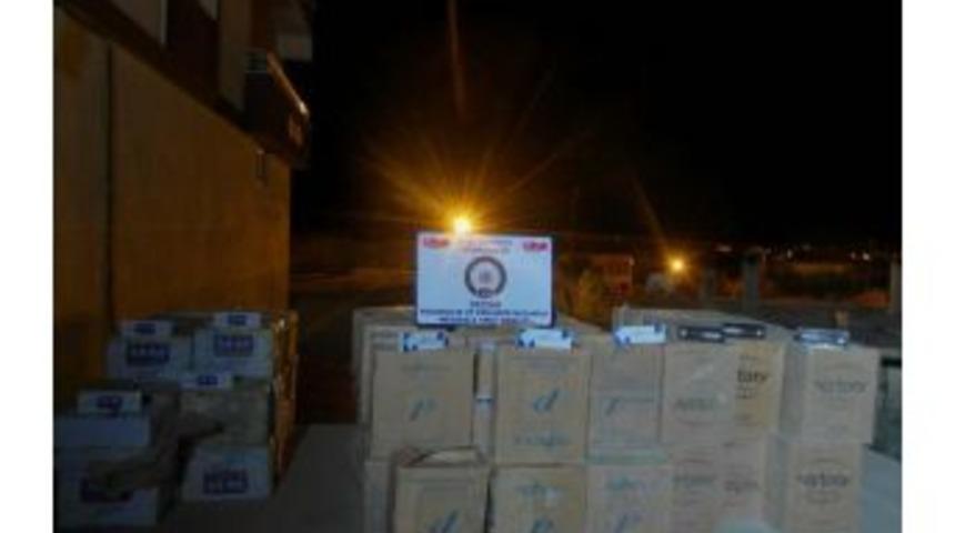 Bitlis&rsquo;Te 63 Bin Paket Ka&ccedil;ak Sigara Ele Ge&ccedil;irildi