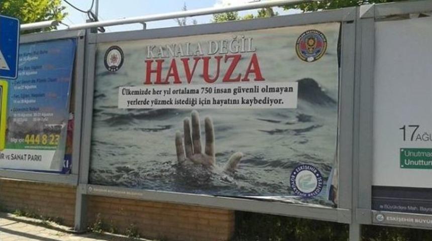 Eskişehir Emniyetinden Boğulmalara Karşı Uyarı