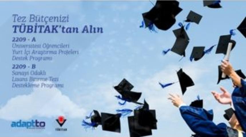 Bitirme Tezleri İ&ccedil;in T&uuml;bitak&rsquo;tan Destek