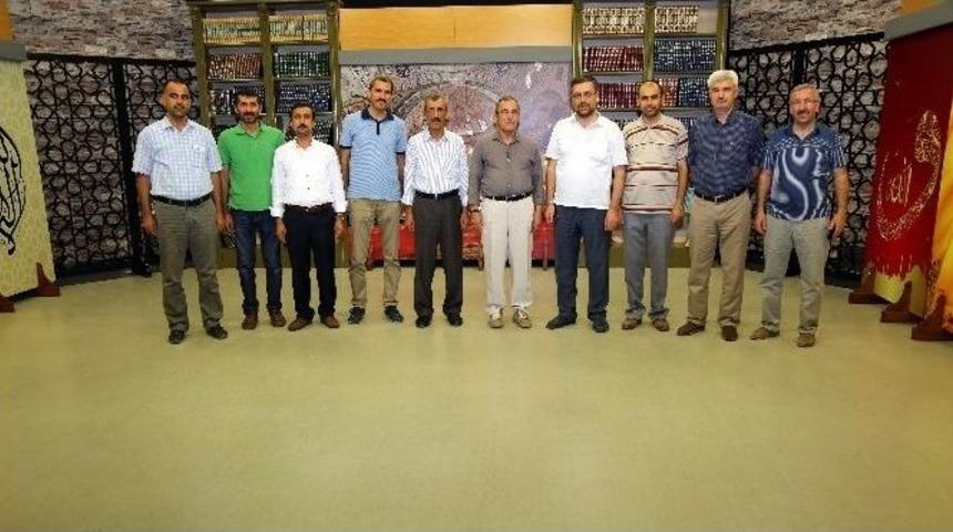 Kahta İkbal-der, B&uuml;lb&uuml;lzade Vakfını Ziyaret Etti