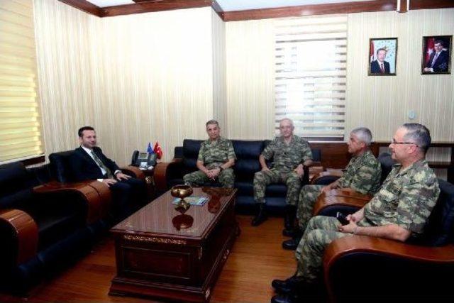 Jandarma Genel Komutanı Orgeneral Mendi, Diyarbakır'da