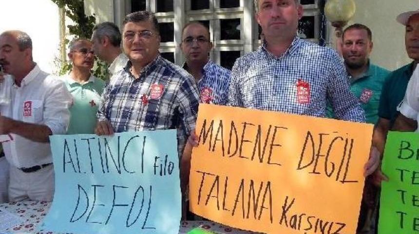 &Ouml;demiş'ten "altına Hayır" Sesleri