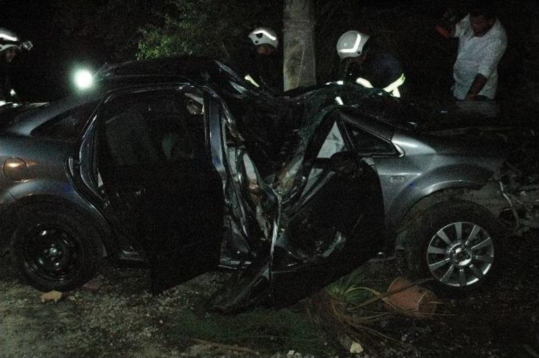 Bodrum&rsquo;da Trafik Kazası : 1 &Ouml;l&uuml;, 5 Yaralı