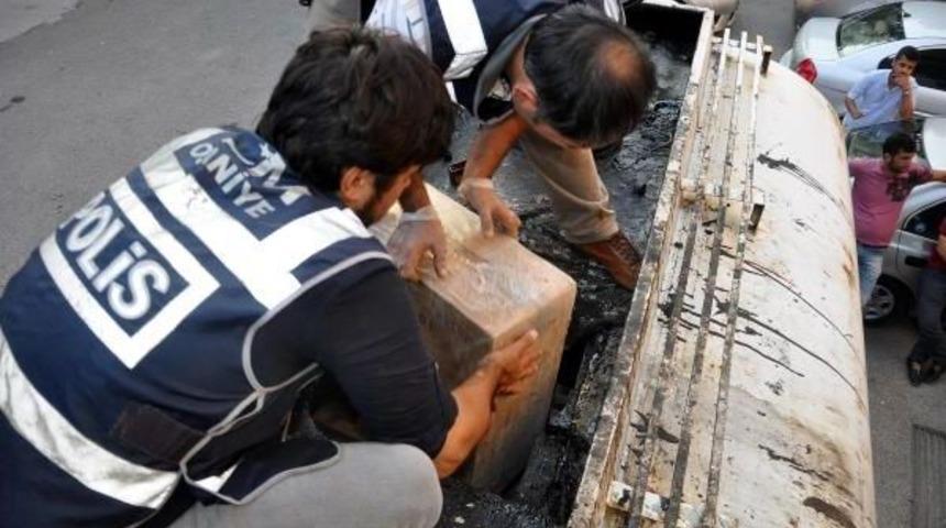 Asfalt Zifti Tankerinden Ka&ccedil;ak Sigara &Ccedil;ıktı