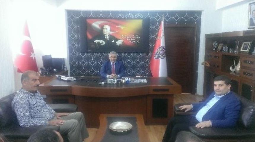 Mehmet Balin, Emniyet M&uuml;d&uuml;r&uuml;n&uuml; Ziyaret Etti