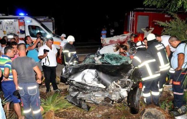 Bodrum'da Hatalı Sollama Kaza: 1 Ölü, 5 Yaralı