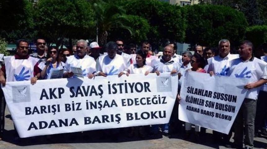 Adana'da Yapılacak Barış Mitingini Duyurmak I&ccedil;in G&ouml;steri