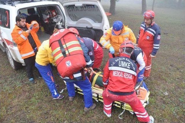 Niksar’da Gerçeğini Aratmayan Umke Tatbikatı