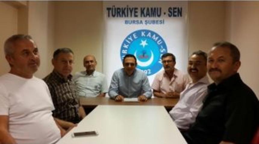 T&uuml;rk B&uuml;ro-sen Şube Başkan Yardımcısı Melih Toma&ccedil;oğlu: