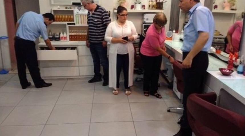 Zabıta M&uuml;d&uuml;rl&uuml;ğ&uuml;nden Bayan Kuaf&ouml;rlerine Denetim