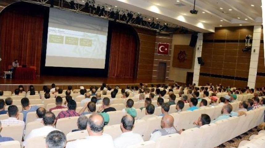 Meram&rsquo;da İş G&uuml;venliği Eğitimleri S&uuml;r&uuml;yor