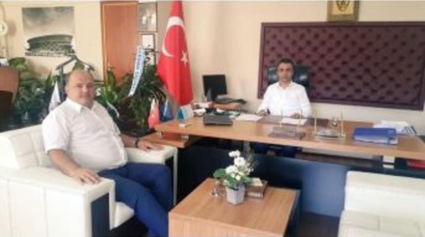 Cihan Saraç’tan Çelikel’e Hayırlı Olsun Ziyareti