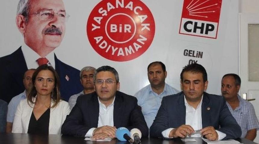 Chp Milletvekilleri Basın Toplantısı Düzenledi