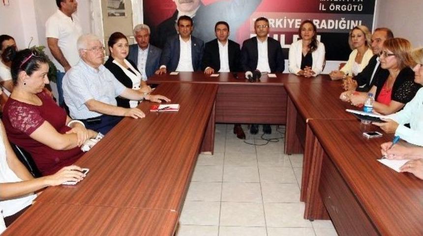 Chp&rsquo;li Vekiller Malatya&rsquo;da