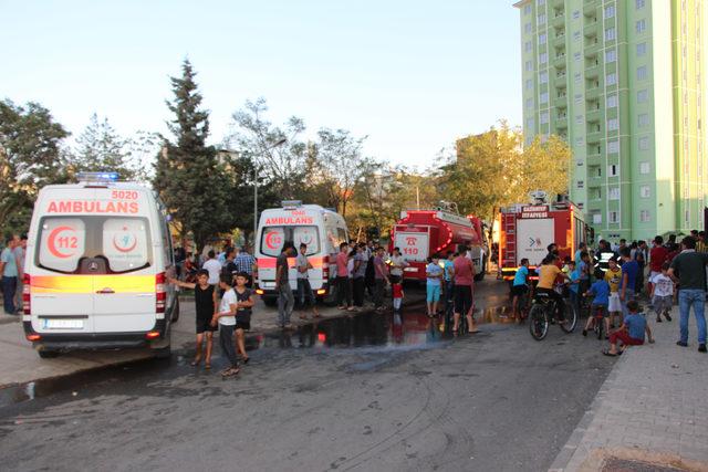 Söndürülmeyen sigara yangına neden oldu