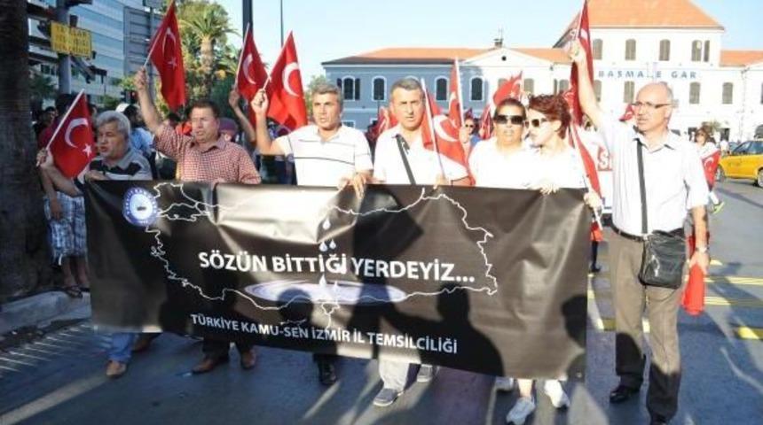 Kamu-Sen'den Ter&ouml;re Tepki Y&uuml;r&uuml;y&uuml;ş&uuml;