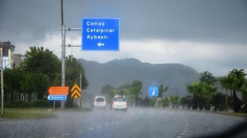 Fatsa&rsquo;da Sağanak