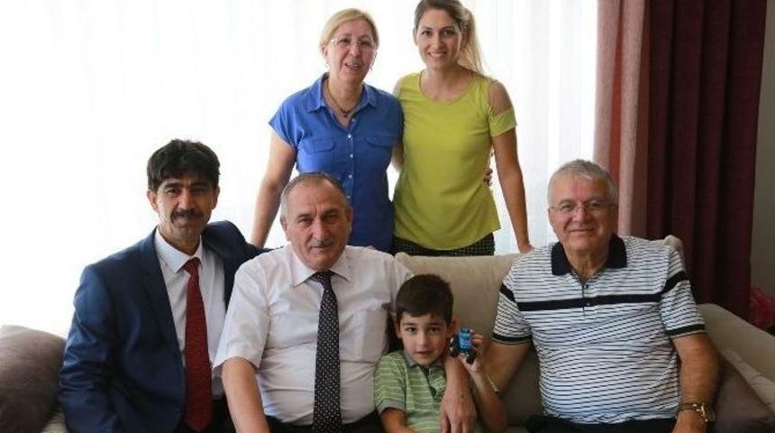 Başkan Alaaddin Yılmaz Hasta Ziyaretlerine Devam Ediyor