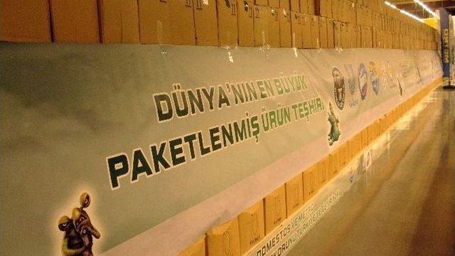 Domestos Ve Metro Toptancı Market Guınness Dünyanın En Büyük Paketlenmiş Ürün Teşhir Rekorunu Amerika’dan Türkiye’ye Getirdi