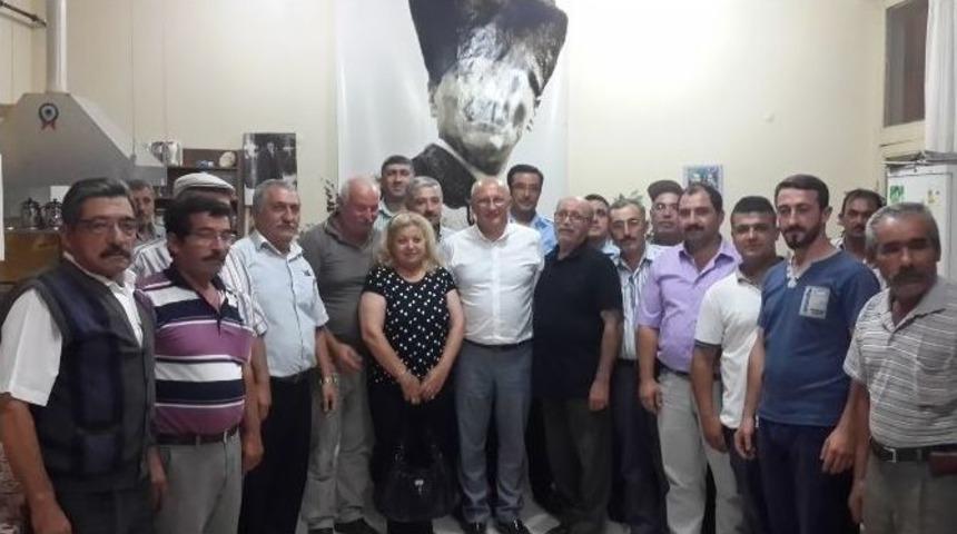 &Ccedil;akır&ouml;zer Hemşehri Derneklerini Ziyaret Etti