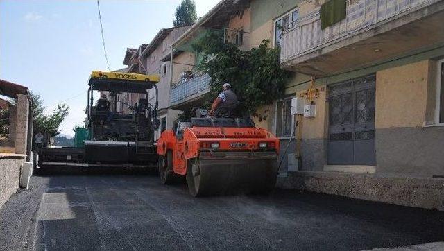 Bozüyük’te Asfaltlama Çalışmaları