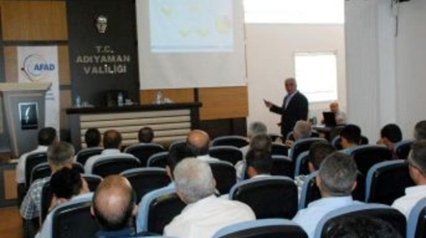 Adıyaman&rsquo;da Afet M&uuml;dahale Toplantısı