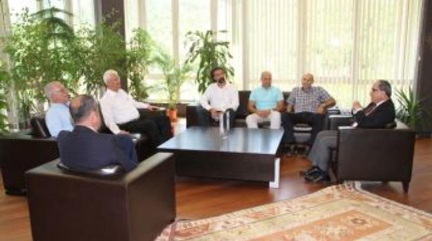 Tbf&rsquo;den Rekt&ouml;r Bağcı&rsquo;ya Ziyaret