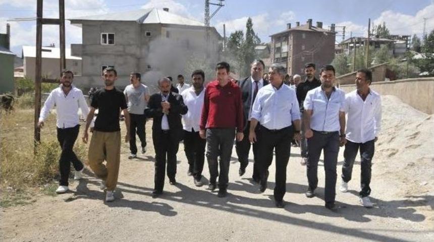 Chp Heyeti Y&uuml;ksekova&rsquo;da İncelemelerde Bulundu