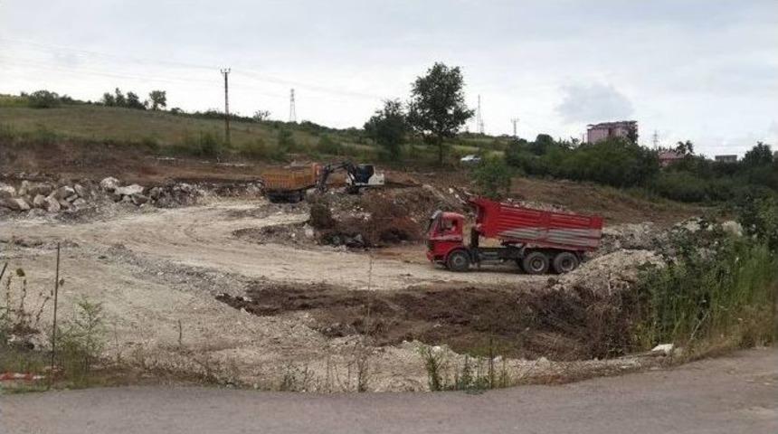 Eczacı İlhan Hazinedar İlkokulu&rsquo;nun Kazı &Ccedil;alışmaları Başladı