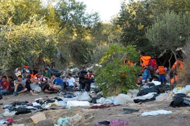 Kaçakların Lastik Botma Midilli Yolculuğu 45 Dakika Sürüyor