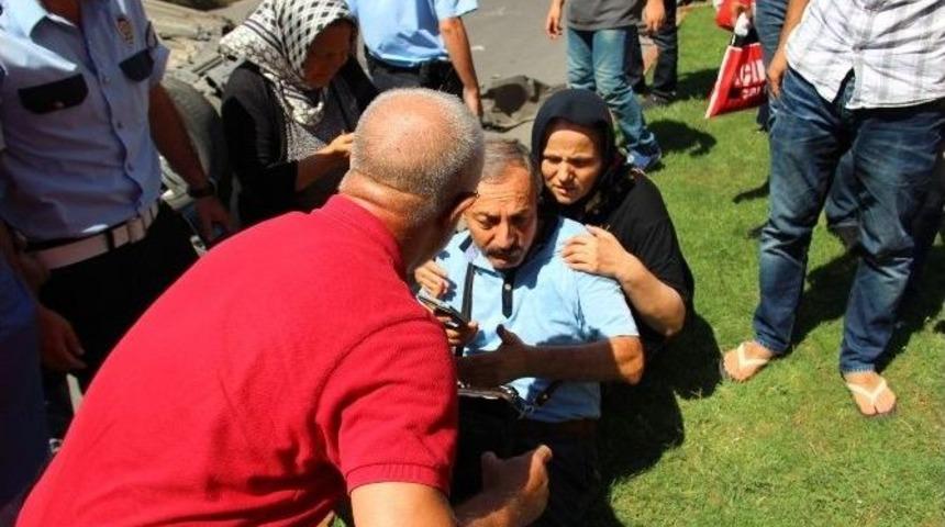Zonguldak&rsquo;taki Kaza Anı Kameralara Yansıdı