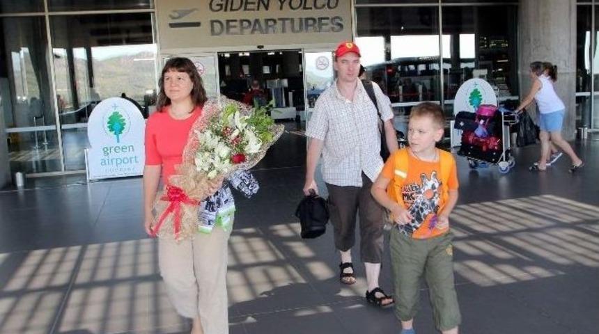 Rus Turistler Dalaman&rsquo;ı Sevdi