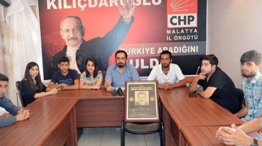 Chp Gen&ccedil;lik Kolları Y&uuml;ksel Mazmanoğlu&rsquo;nu Andı
