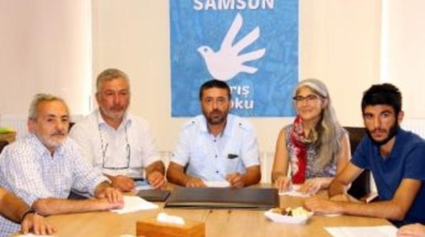 Samsun&rsquo;da "barış Bloku" Kuruldu