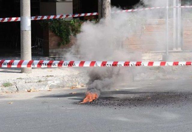 Beşiktaş'ta Yeraltındaki Elektrik Hattı Alev Alev Yandı