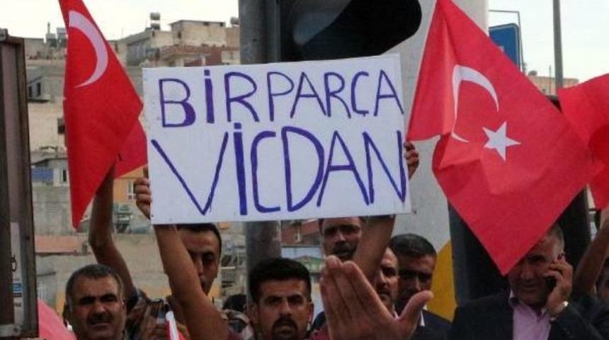 Şanlıurfa'da Ter&ouml;r Protestosu