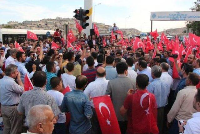 Şanlıurfa'da Terör Protestosu