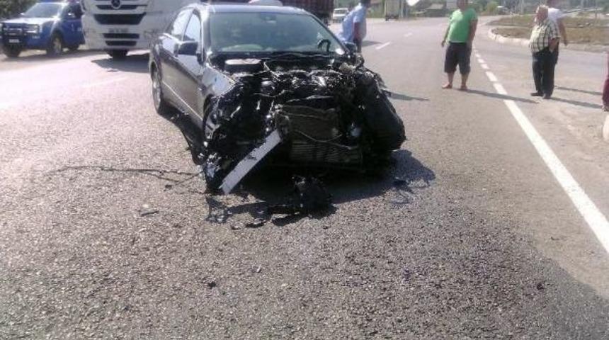 Dyp Eski Milletvekili Necmi Hoşver Kazada Yaralandı