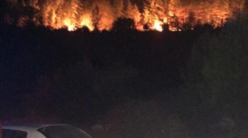 İbradı&rsquo;Da Orman Yangını