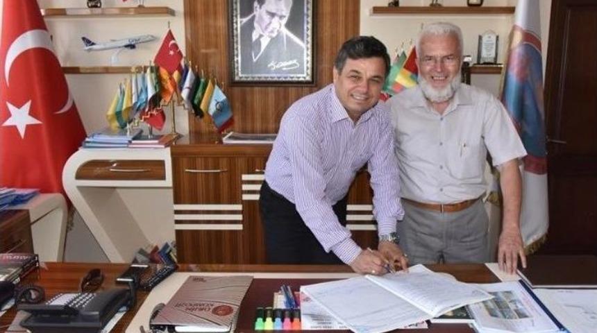 Oru&ccedil;&ouml;z&rsquo;den Anamur Belediye Başkanı T&uuml;re&rsquo;ye Ziyaret