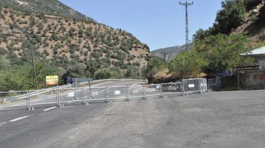 Tunceli&rsquo;de Yollar Kapatıldı, Operasyon Başlatıldı